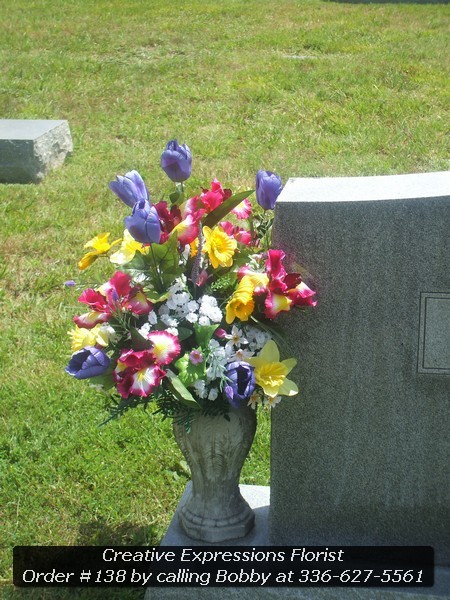 Cemetery Flowers
