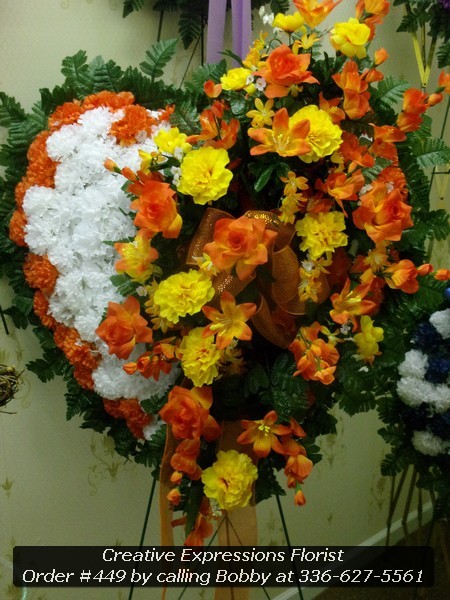 Funeral Flowers - Silk